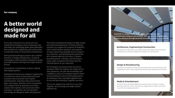 Autodesk Impact Report Microsite - Page 6