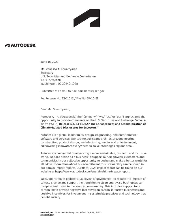 Autodesk Report - Page 1