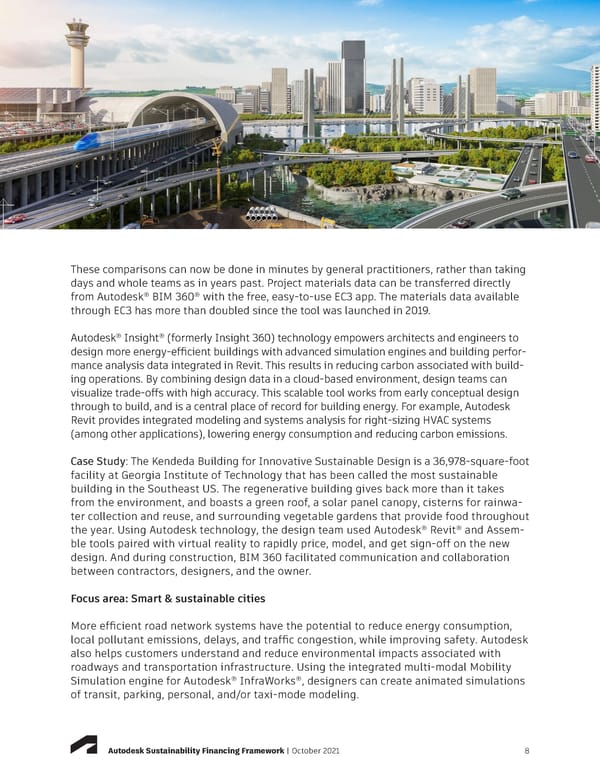 Sustainabilty Financing Framework | Autodesk - Page 8