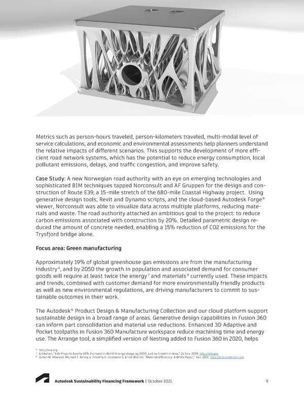 Sustainabilty Financing Framework | Autodesk - Page 9